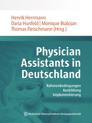 cover image of Physician Assistants in Deutschland